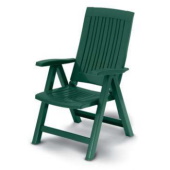 Baštenska stolica Lucrezia podesiva - zelena